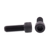 Prime-Line Socket Head Cap Screw Hex/Allen Dr 1/2in-13 X 1-1/2in Black Ox Coat Steel 5PK 9179816